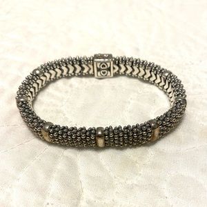 Lagos 11mm station bracelet sterling silver